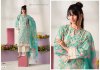Mal mal Fiza By Hermitage Lawn Cotton Dress Material 